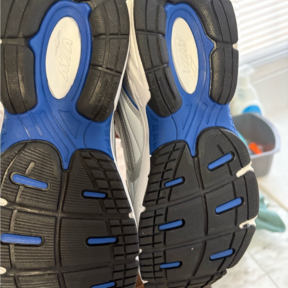 Avia Silver and Blue Athletic Shoes - Picture 5 of 5